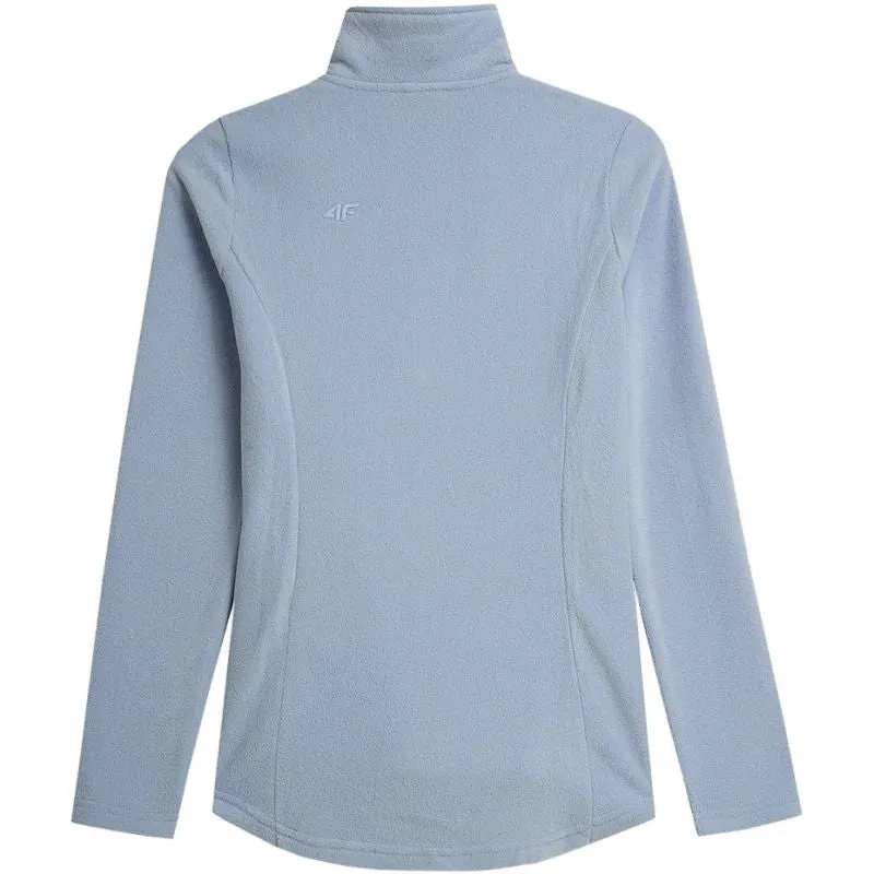 4F Womens Fleece Sweatshirt - Light Blue