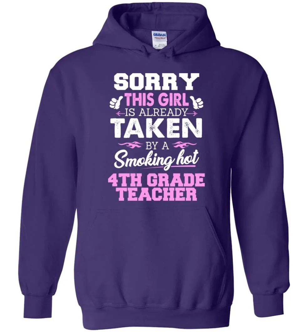 4th Grade Teacher Shirt Cool Gift for Girlfriend, Wife or Lover - Hoodie