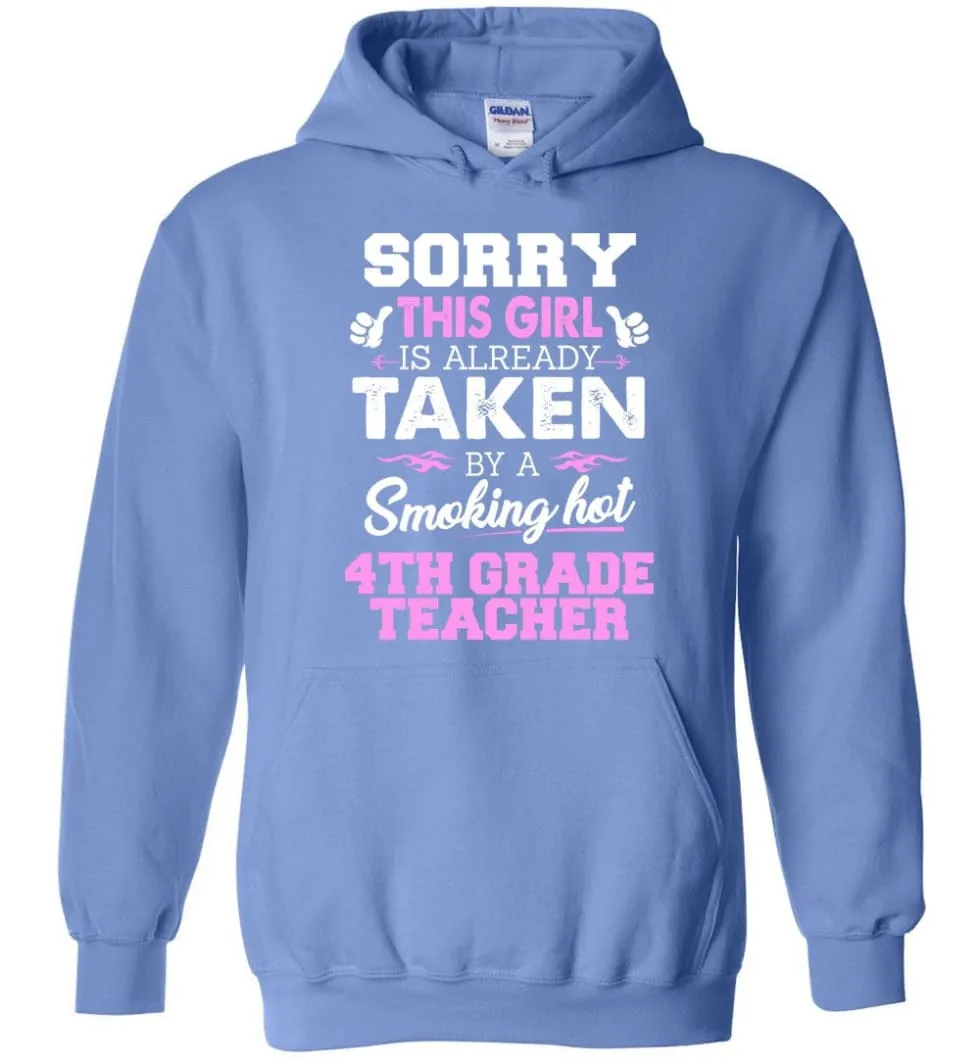 4th Grade Teacher Shirt Cool Gift for Girlfriend, Wife or Lover - Hoodie