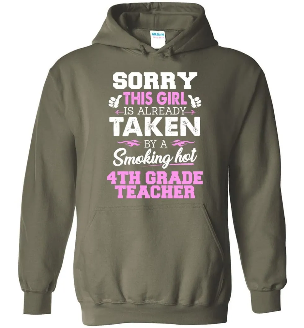 4th Grade Teacher Shirt Cool Gift for Girlfriend, Wife or Lover - Hoodie