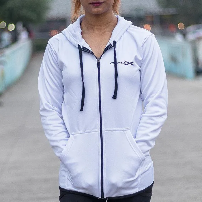 Alpine White Ladies Hoodie - Sale