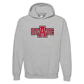 Arkansas State Secondary Logo Hoodie - Sport Grey