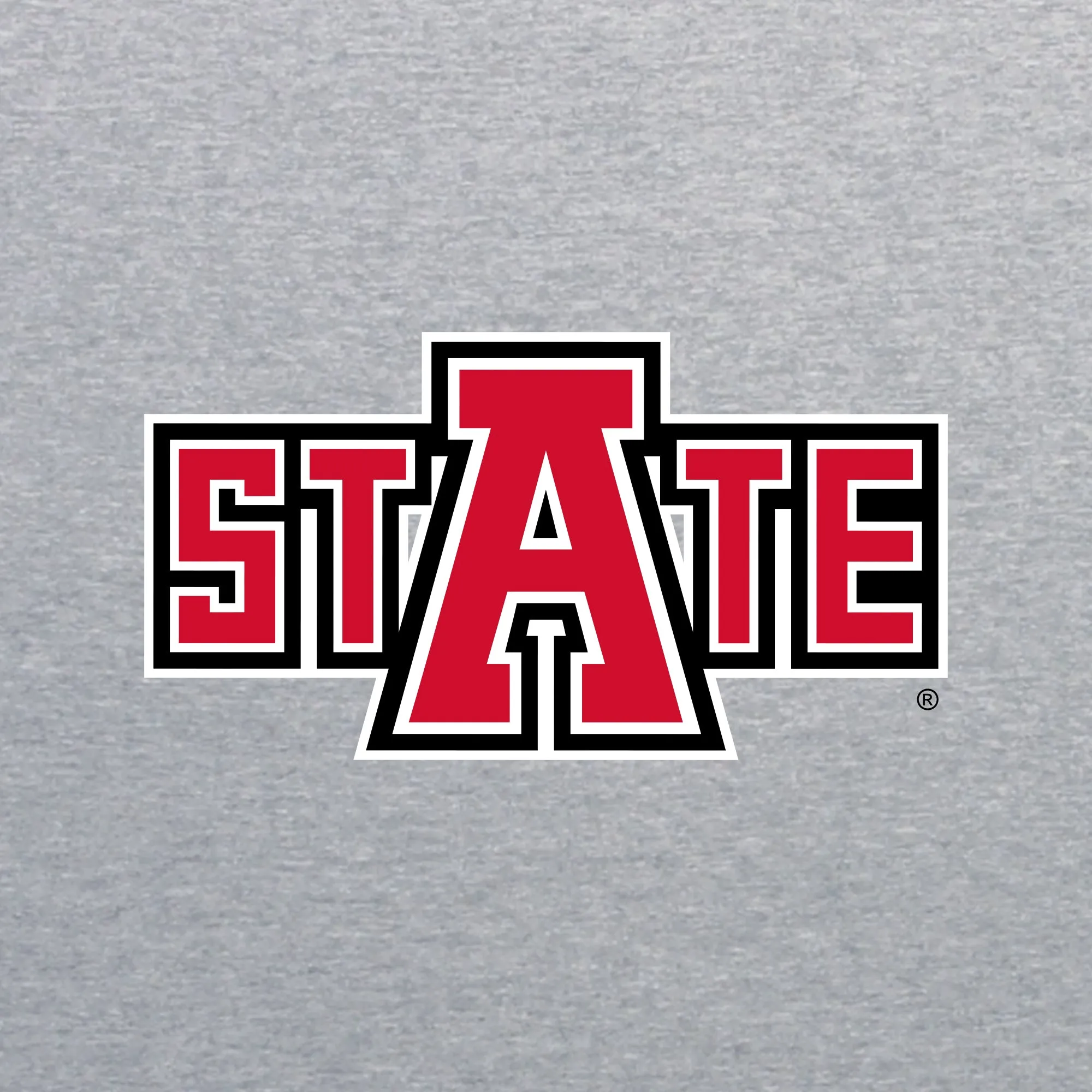 Arkansas State Secondary Logo Hoodie - Sport Grey