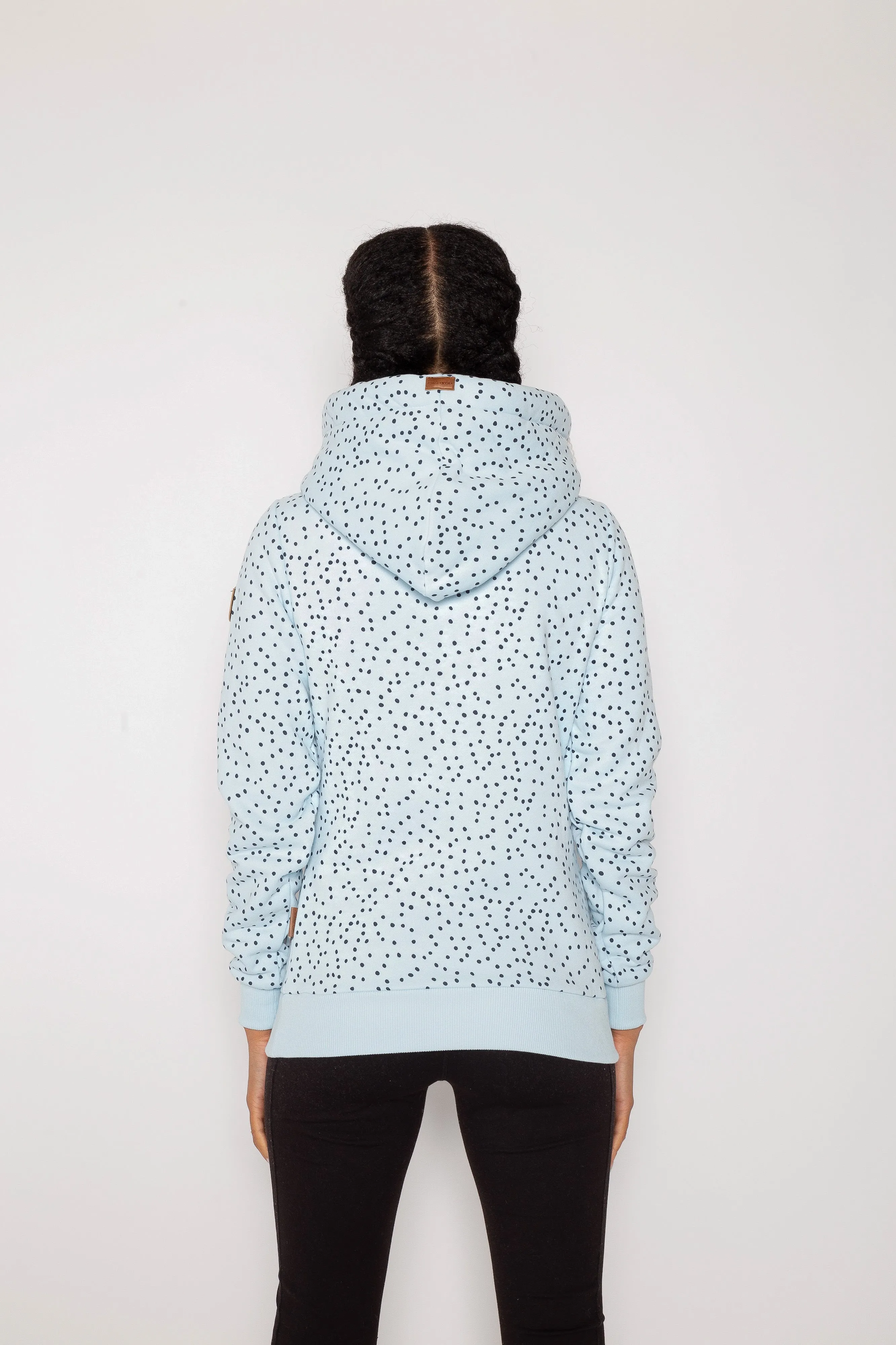 Artemis Minidots Pale Sky Hoodie