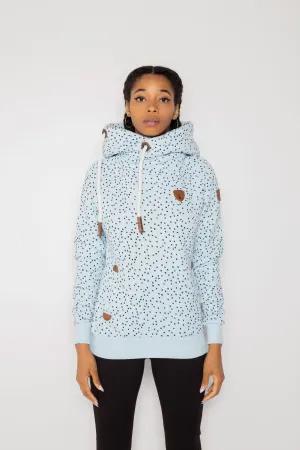 Artemis Minidots Pale Sky Hoodie