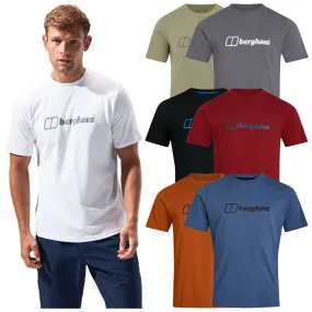 Berghaus Mens Organic Big Colour Logo T-Shirt