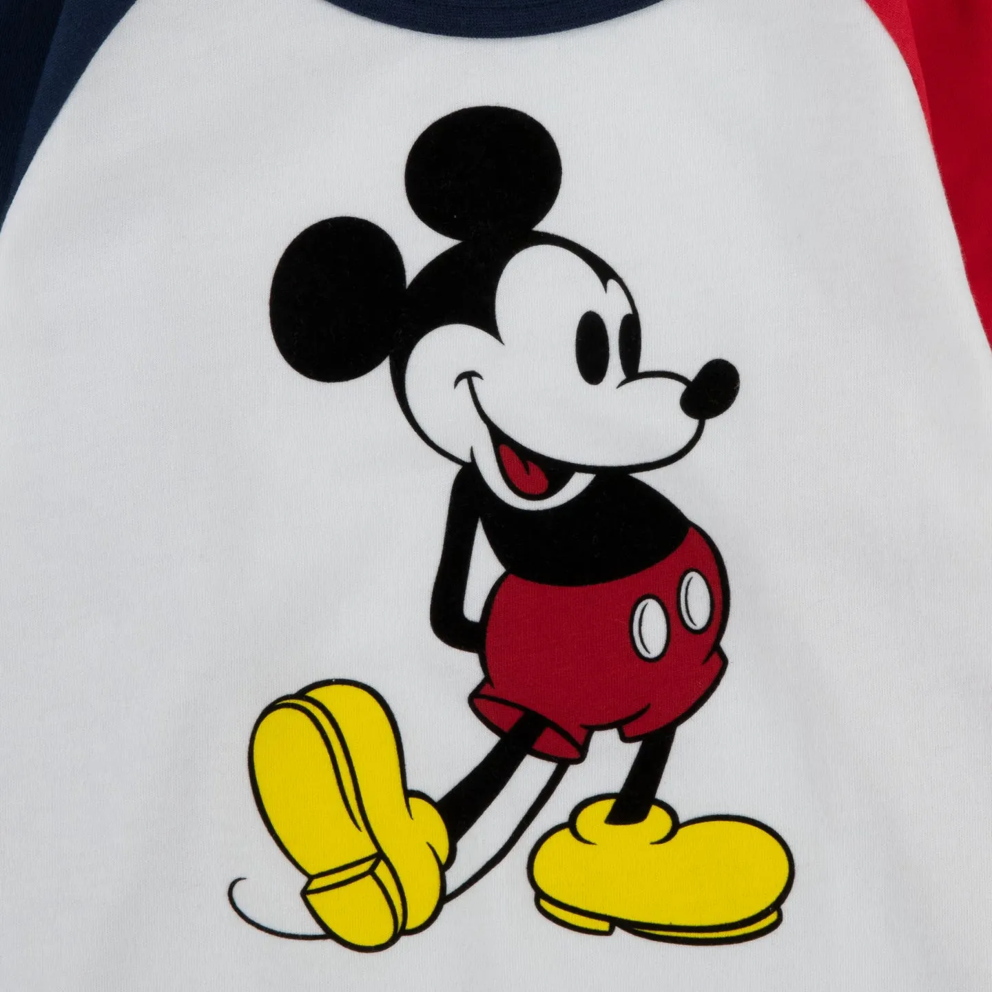 Boys Mickey Raglan Knit T-Shirt