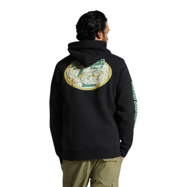 Brixton Bass Brains Swim Hoodie - Black