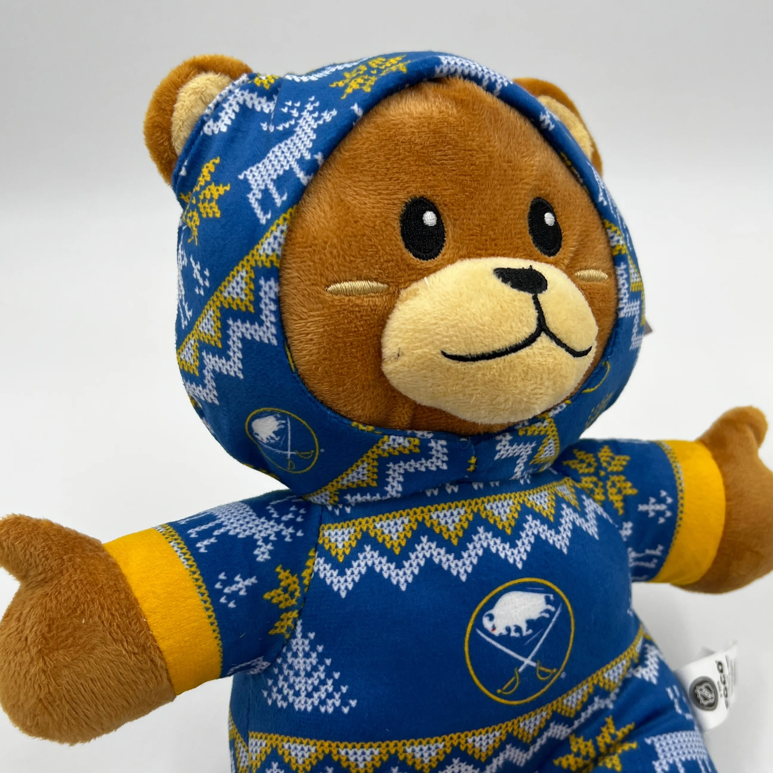 Buffalo Sabres Bear With Onesie Plush Stuffed Animal