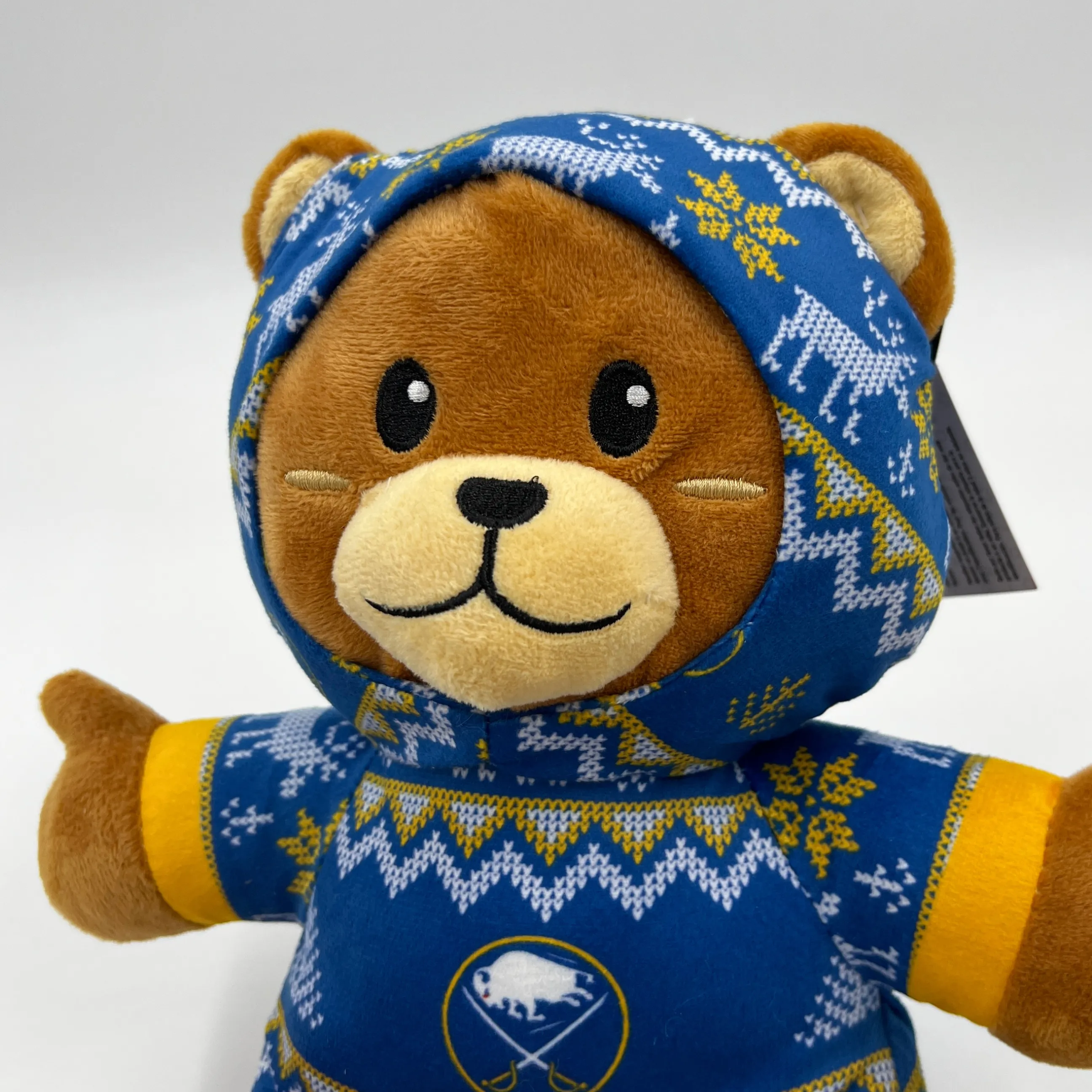 Buffalo Sabres Bear With Onesie Plush Stuffed Animal