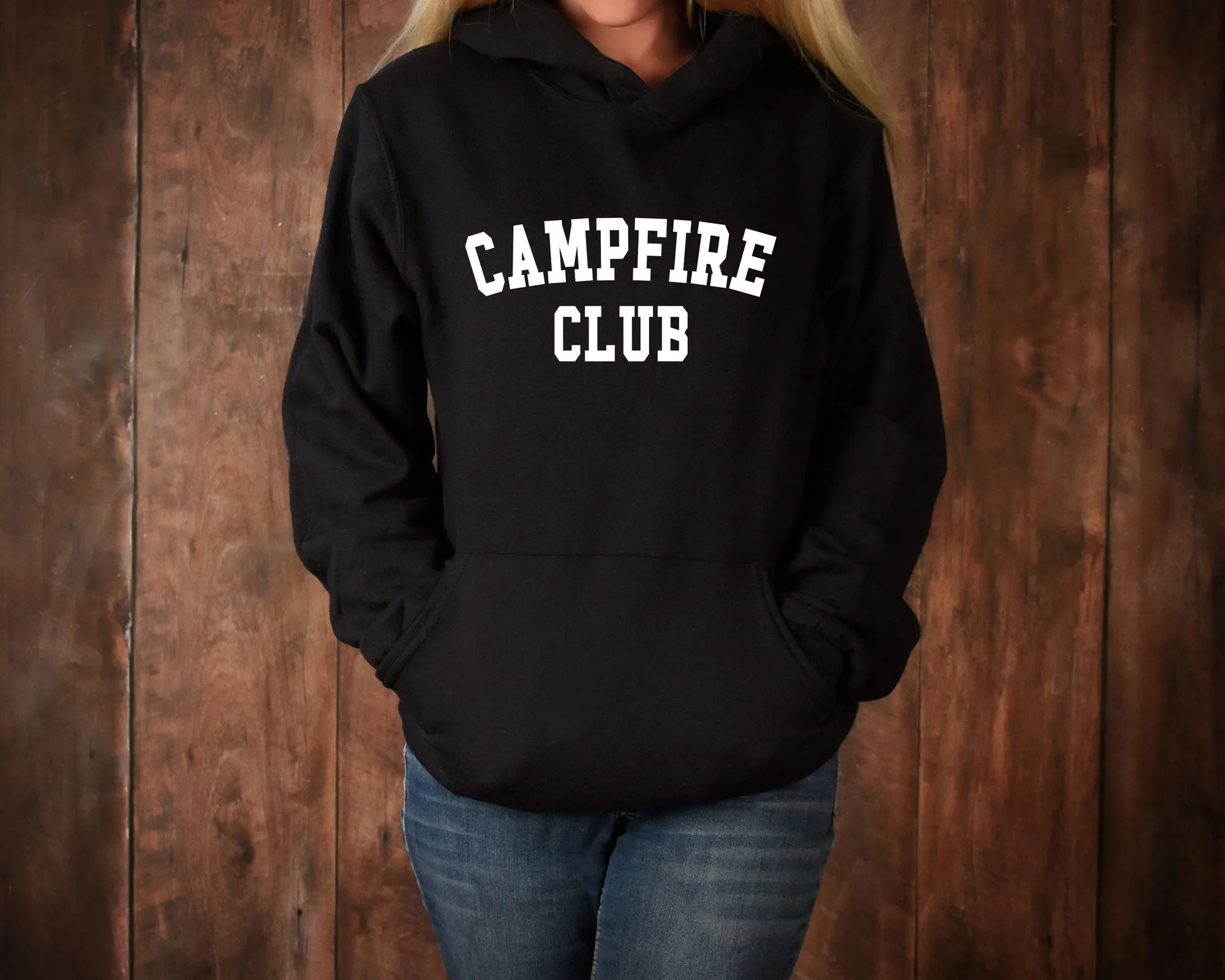 Campfire Club Hoodies - light or dark artwork