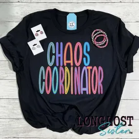 Chaos Coordinator Black Short Sleeve T-shirt