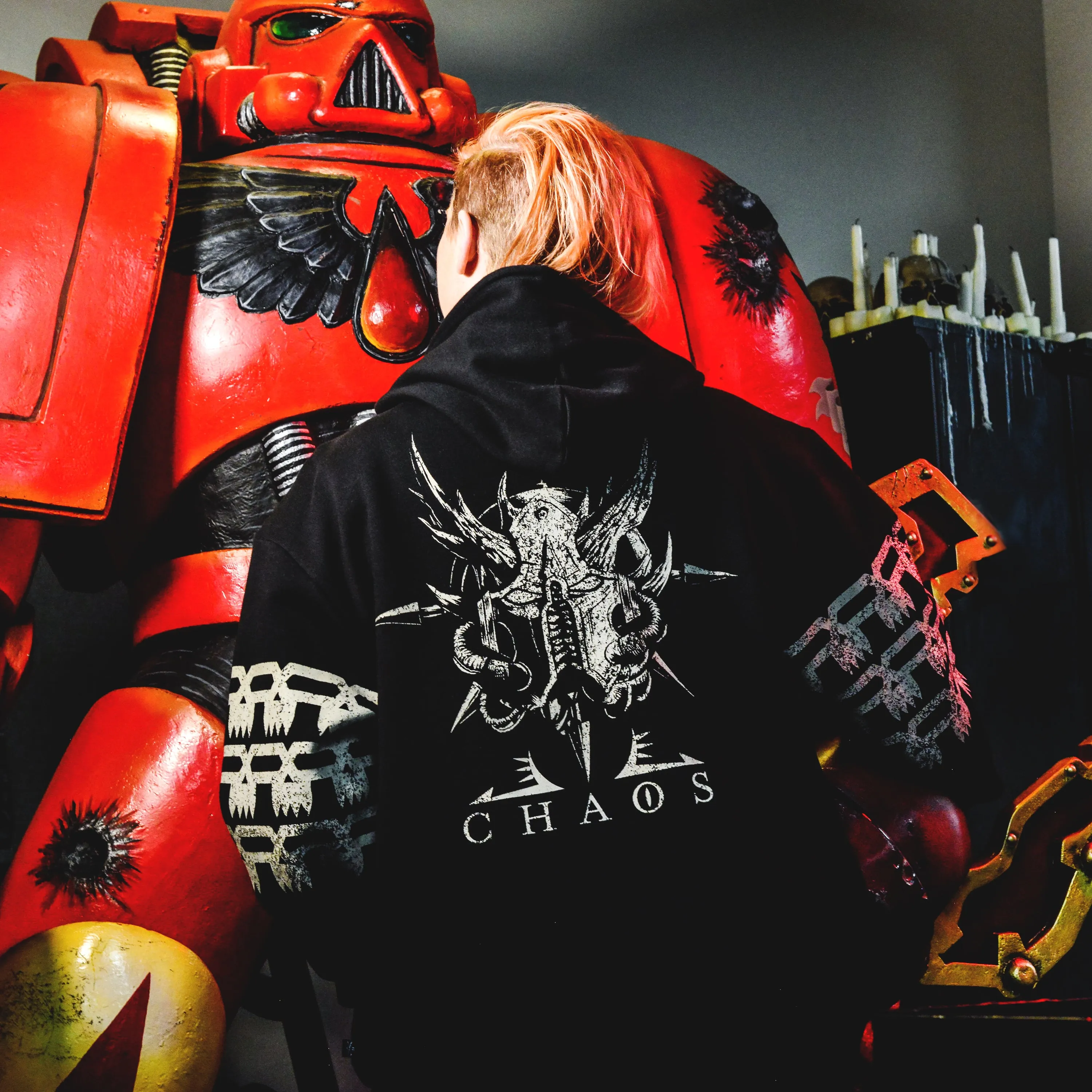 Chaos Space Marines Elevated Hoodie