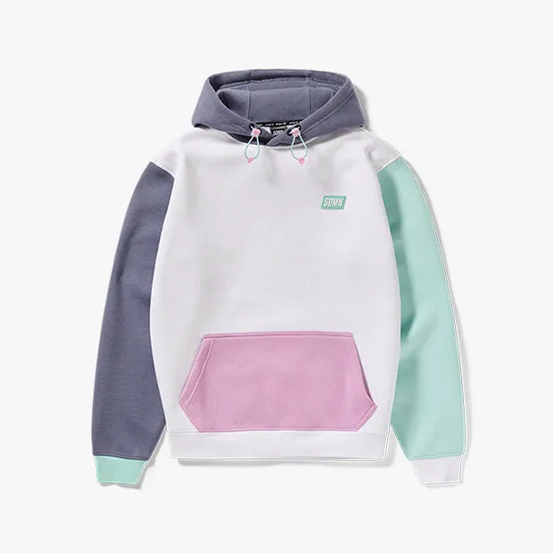 Colour Block Hoodie [Mint Berry]