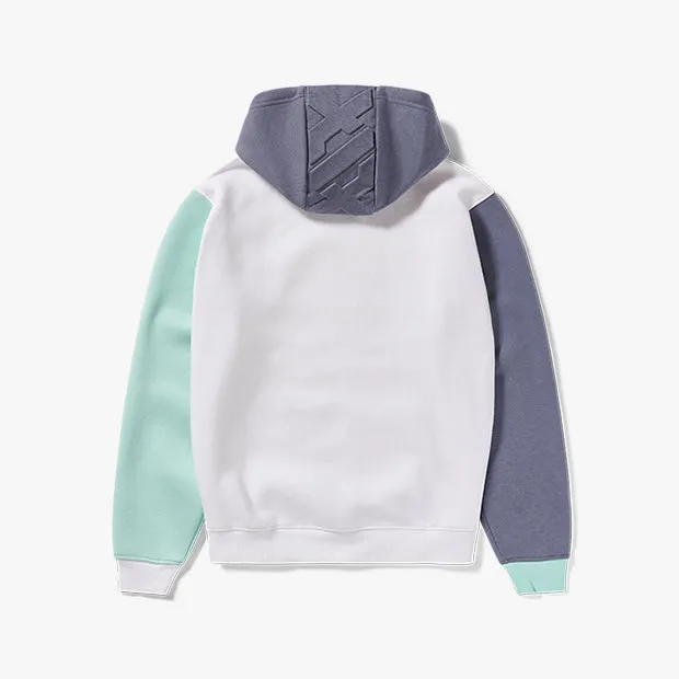 Colour Block Hoodie [Mint Berry]