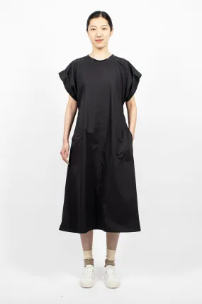 Ducie Long Dress Woven Black