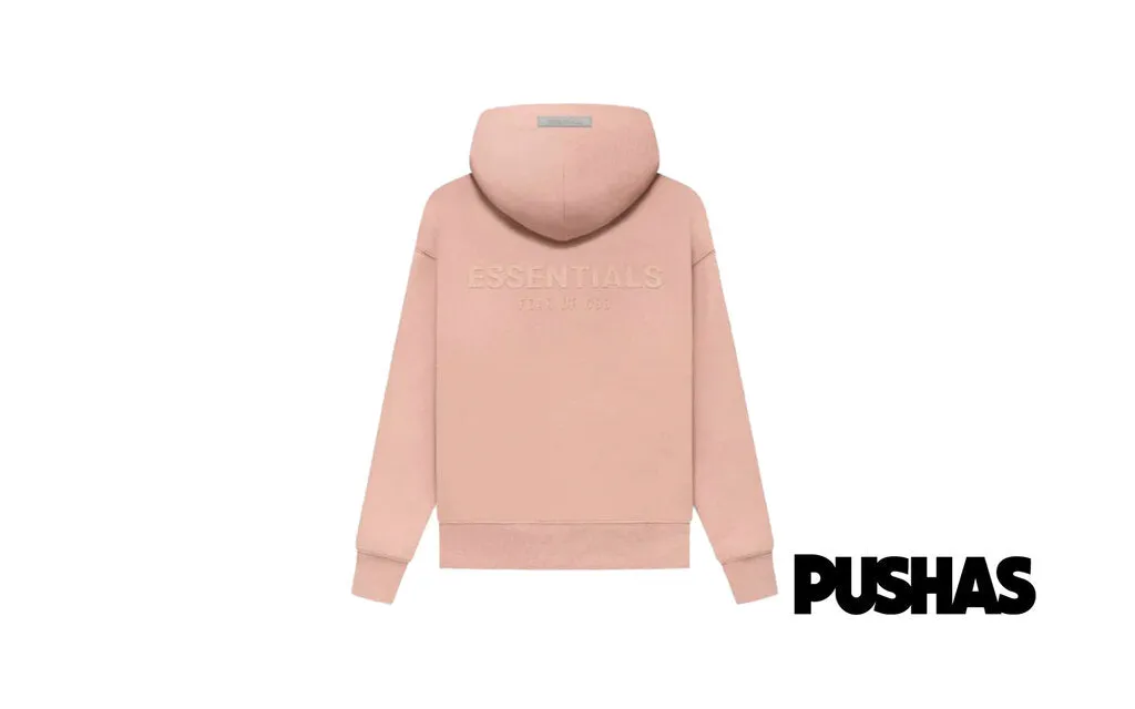 ESSENTIALS Pull-Over Hoodie 'Matte Blush' FW21 Kids