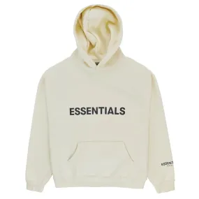 Fear Of God Essentials Front Logo 'Buttercream' Hoodie SS20