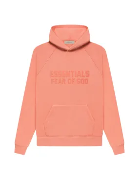 Fear of God Essentials Hoodie Coral