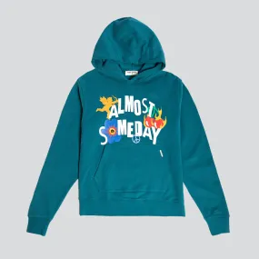 FOUNDATION HOODIE TEAL