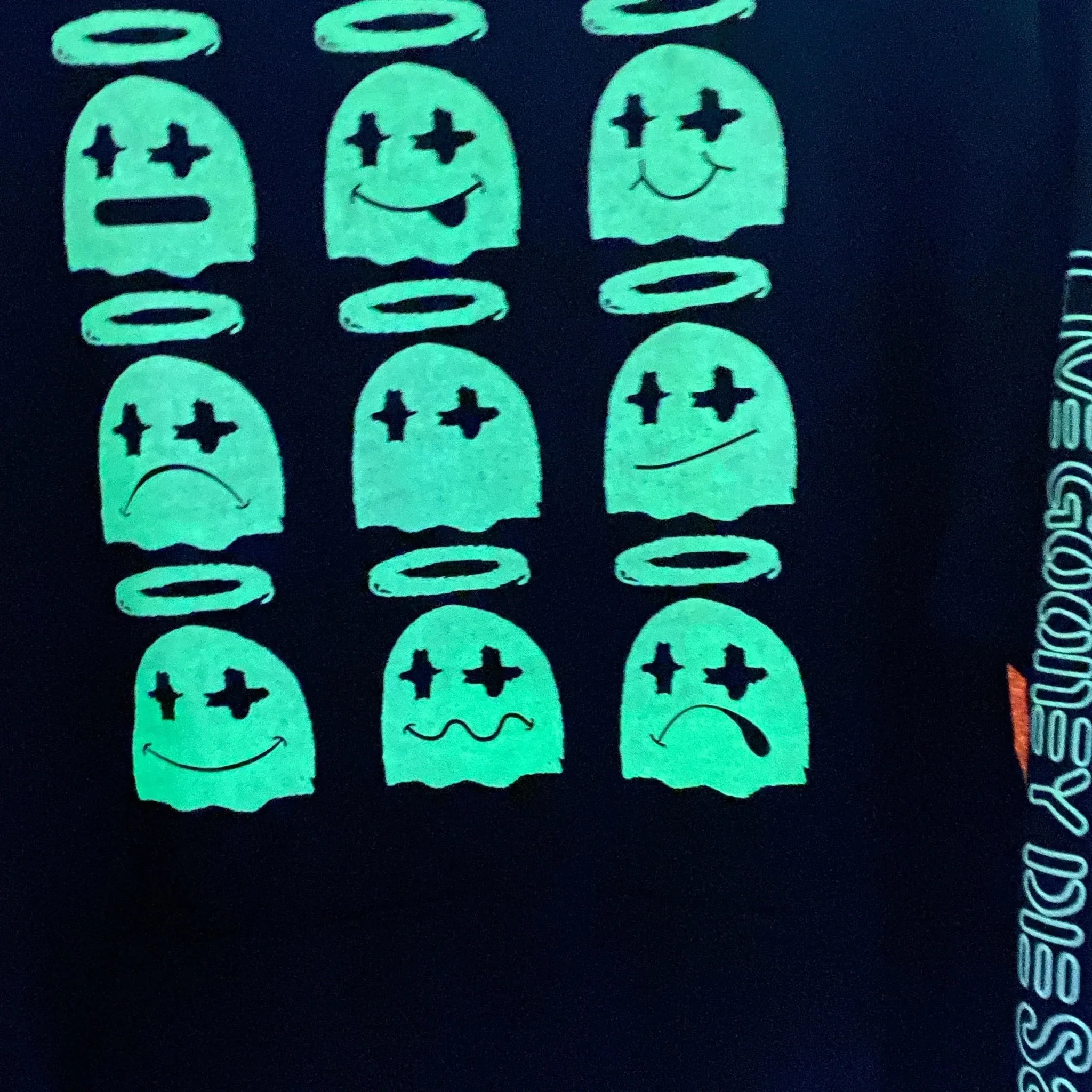 GHOST EMOTIONS HOODIE BLACK