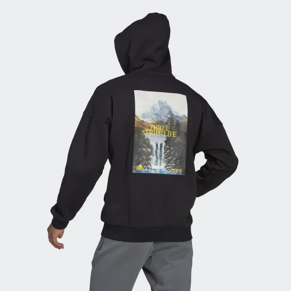 [GL5693] ADIDAS SPORTSWEAR MOUNTAIN GRAPHIC HOODIE