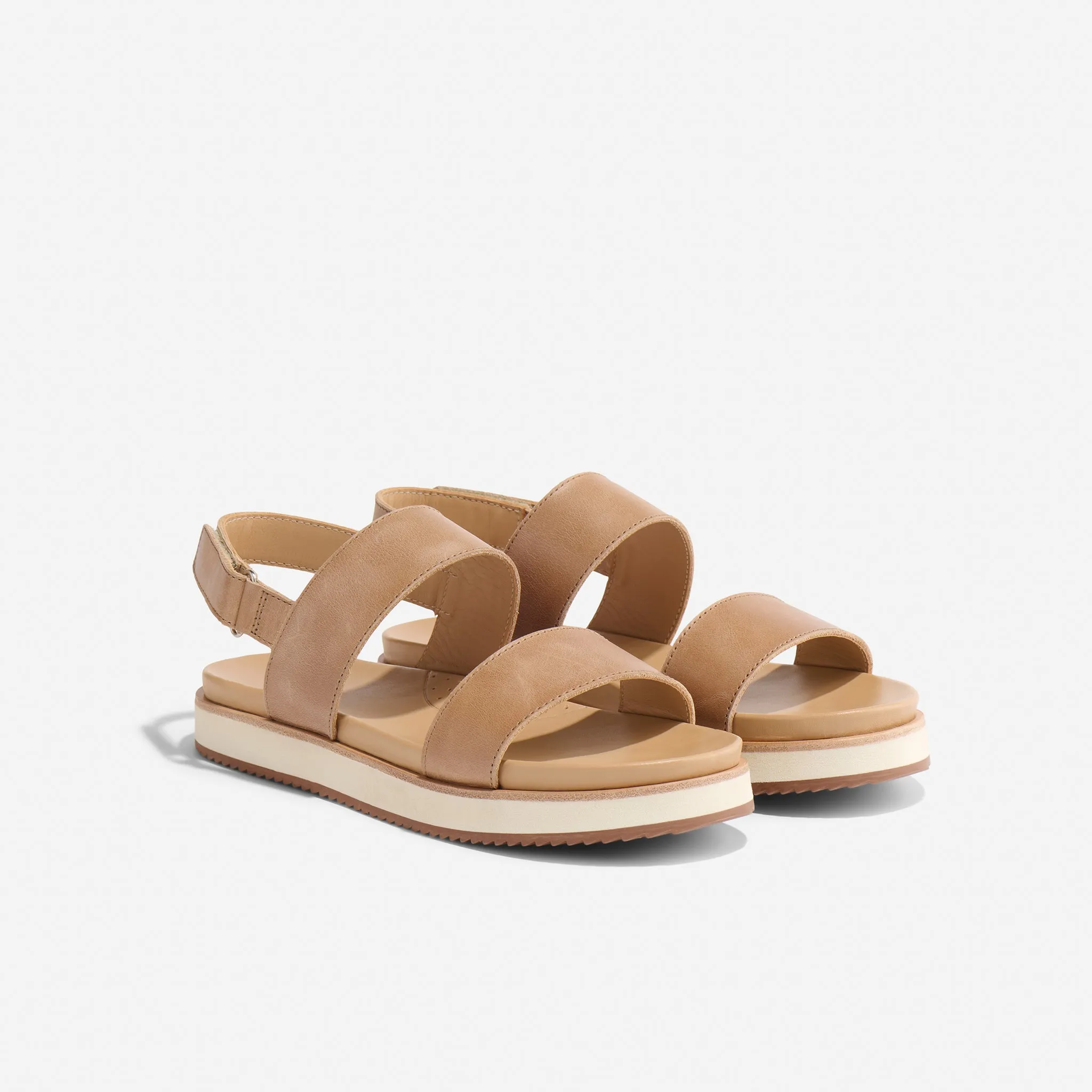 Go-To Flatform Sandal 2.0 Almond