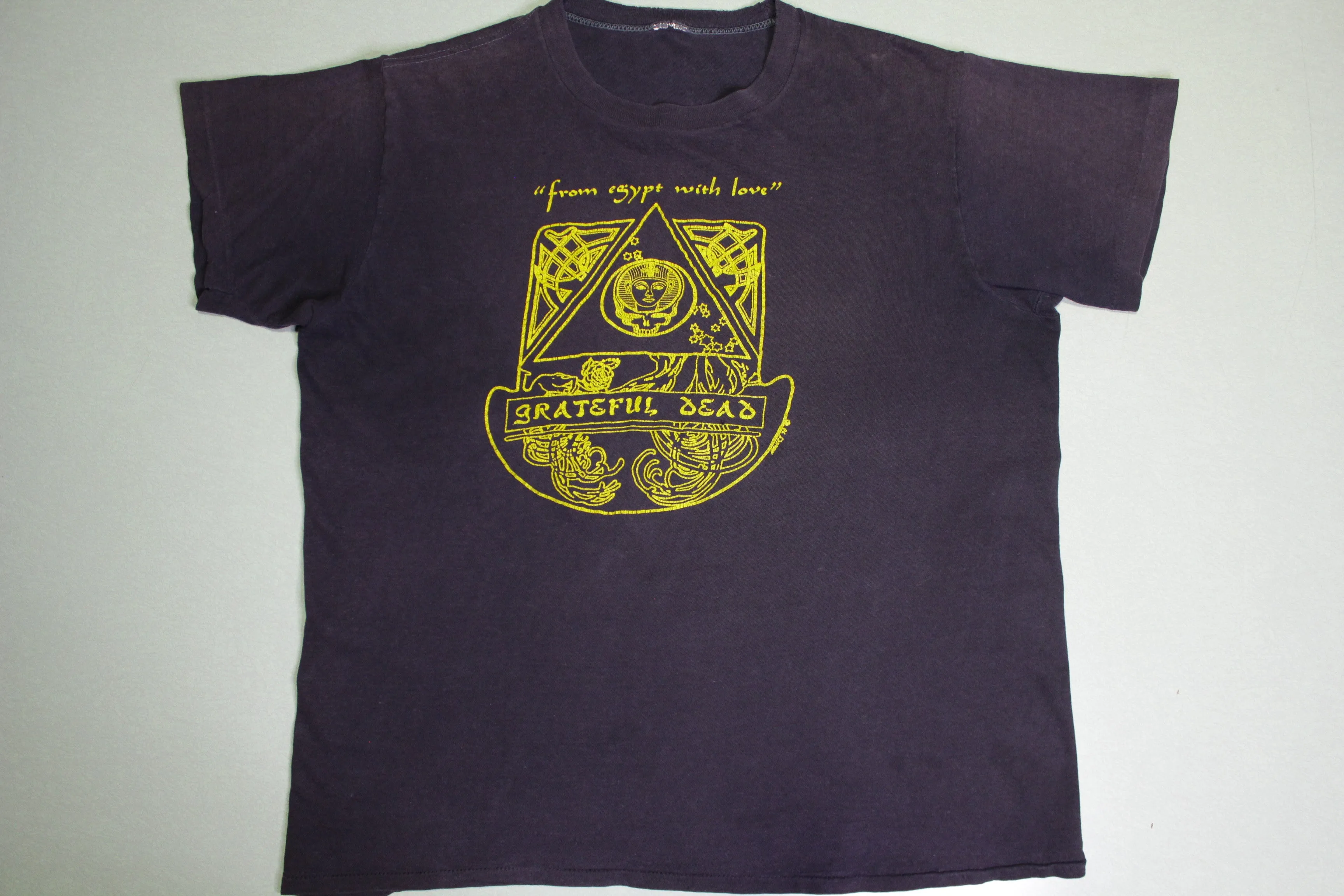 Grateful Dead Vintage 1978 From Egypt With Love Artist 70's Single Stitch RARE T-Shirt