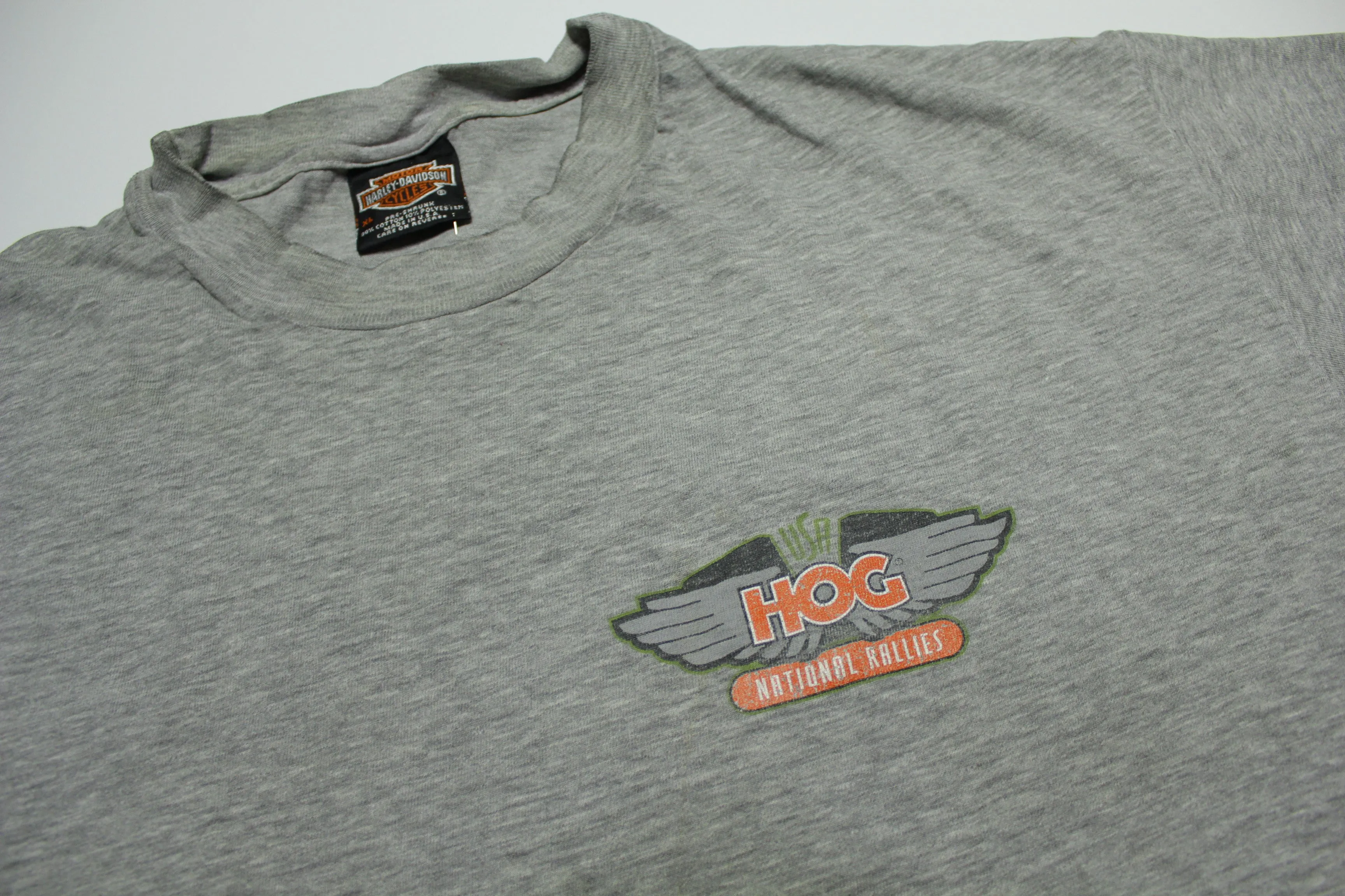 Harley Davidson HOG National Rallies Vintage 1997 Motorcycle Biker T-Shirt