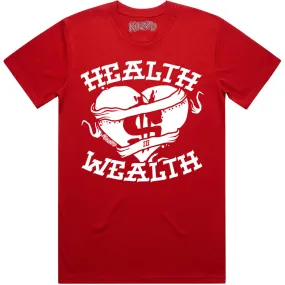 HEALTH : Red Sneaker Shirt to Match : Sneaker Tees