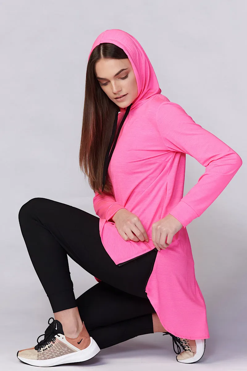 Hooded Fit PRO- Hot Pink