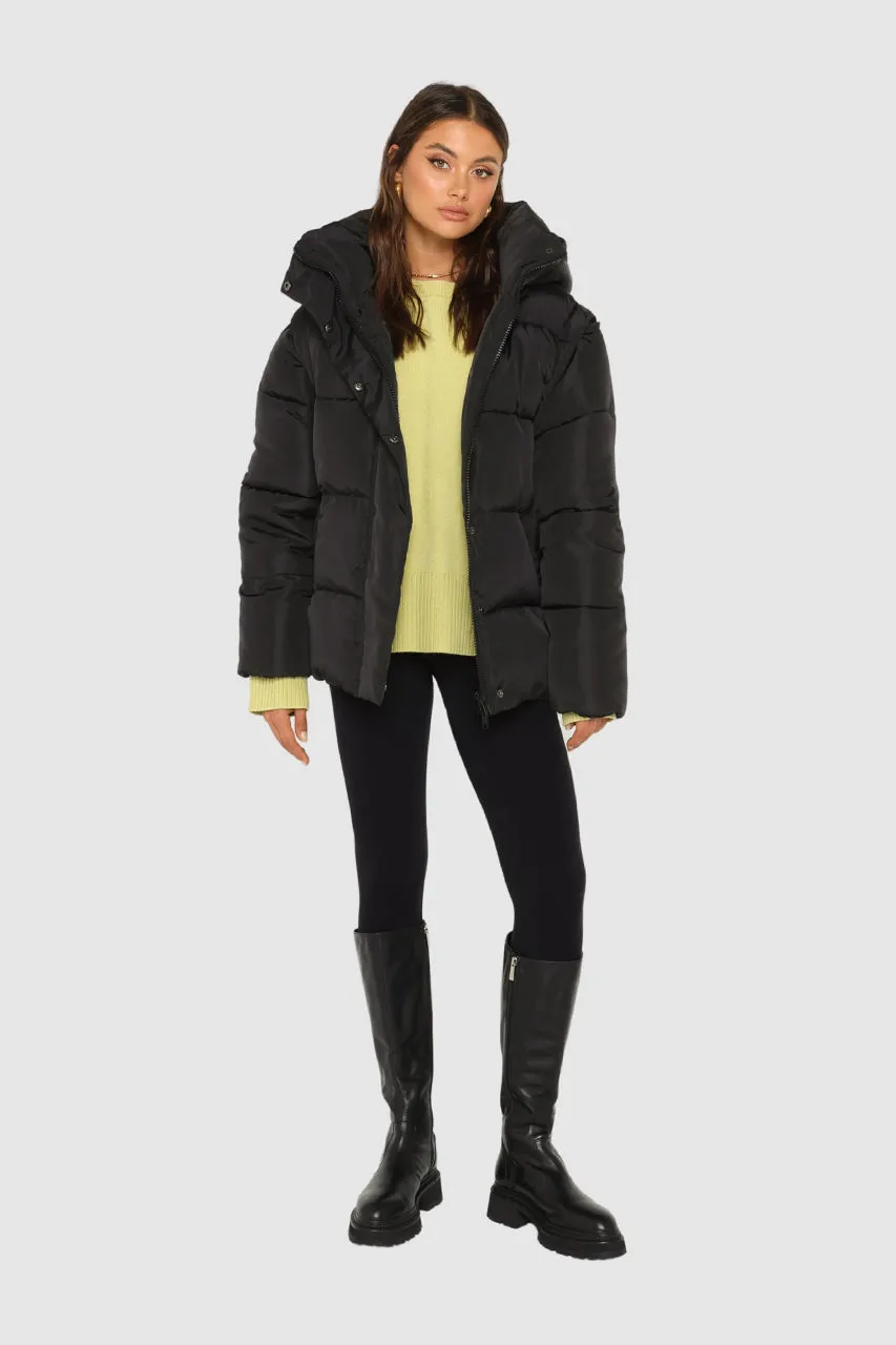 Jasper 3 in 1 Puffer | Black