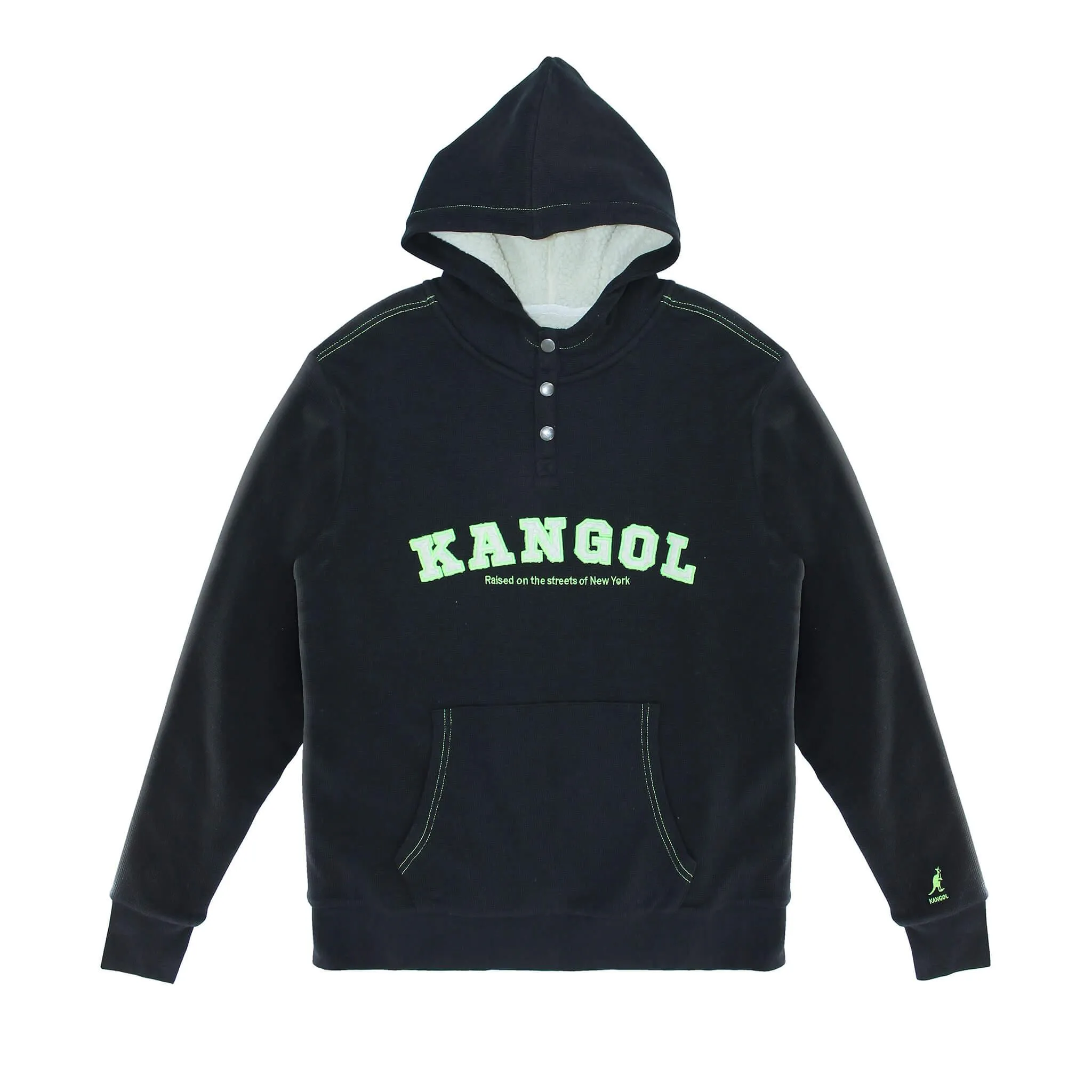 Kangol Workwear Sherpa Lined Waffle Hoodie