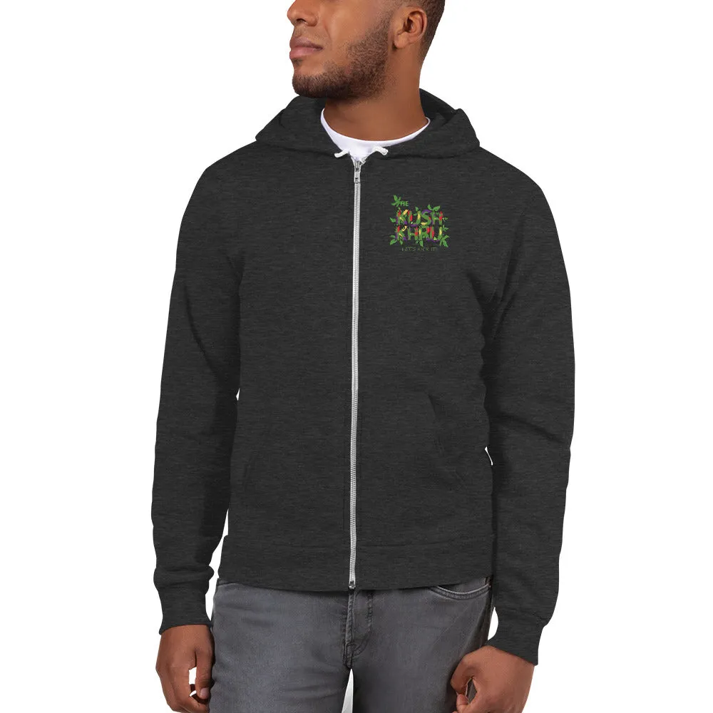 KHRU LOVE Zig Zag Zip-Up - Hoodie sweater