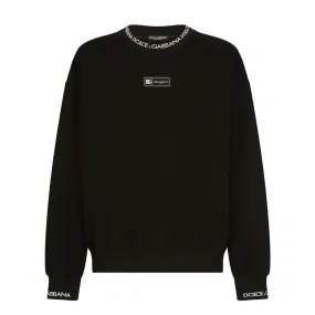 Logo-Print Cotton-Blend Sweatshirt