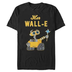 Mad Engine Disney Pixar Wall E Her Wall-E Men's T-Shirt