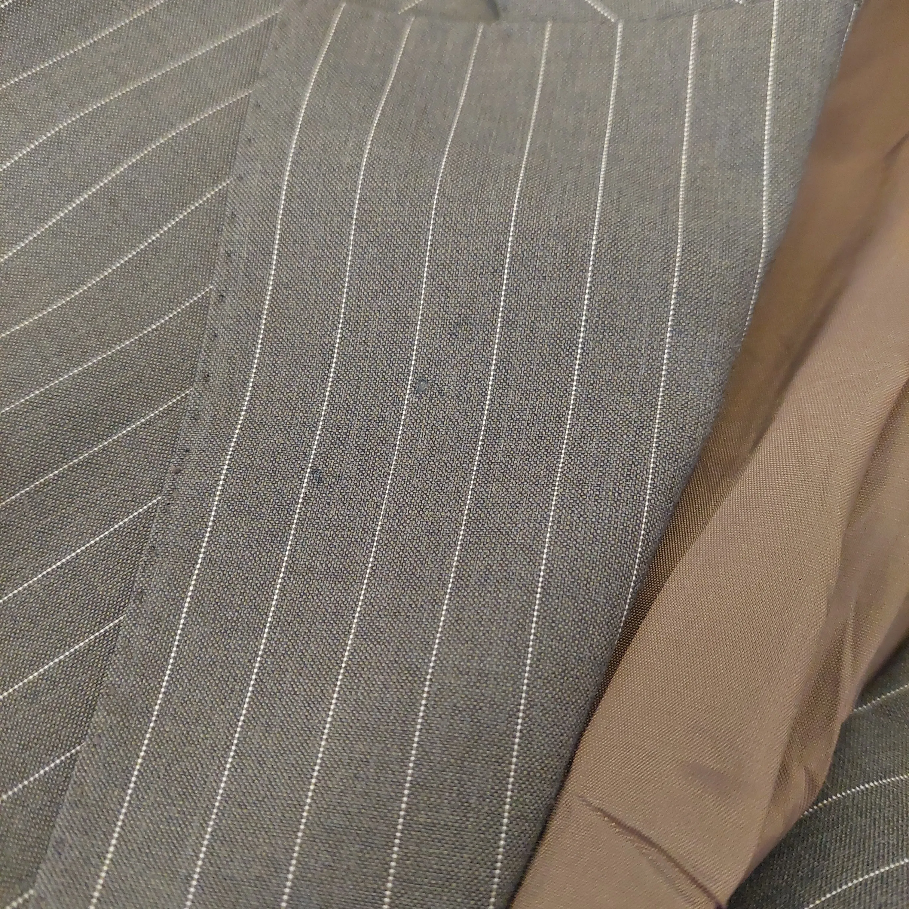 Massimo Dutti Men's Grey Pinstripe Blazer | Gently Used |