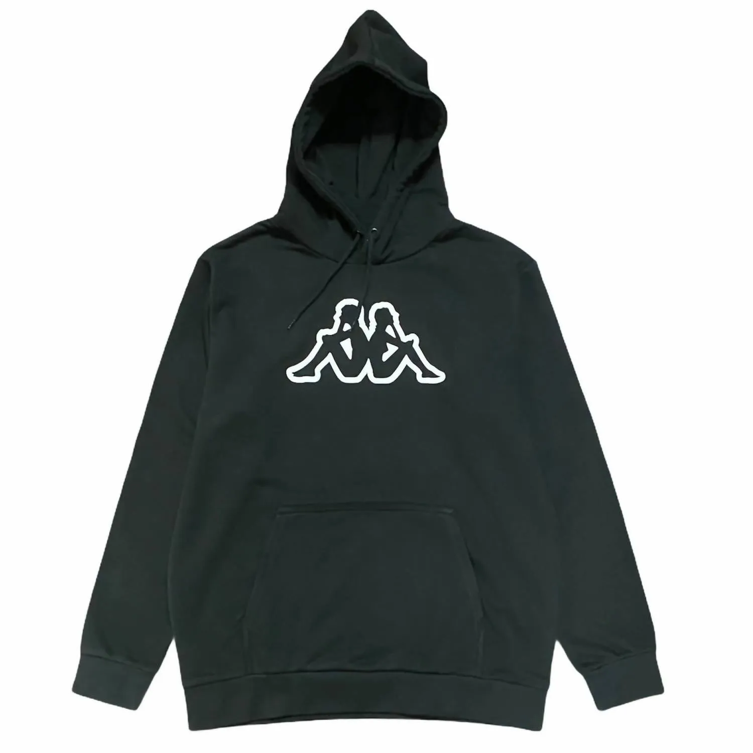 Men's Logo Fleece Aiok Hoodie In Black/black