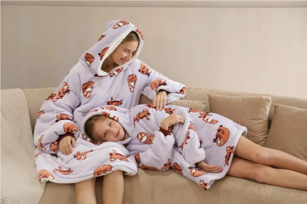 My Snuggy - Adult Sloth Hoodie Blanket