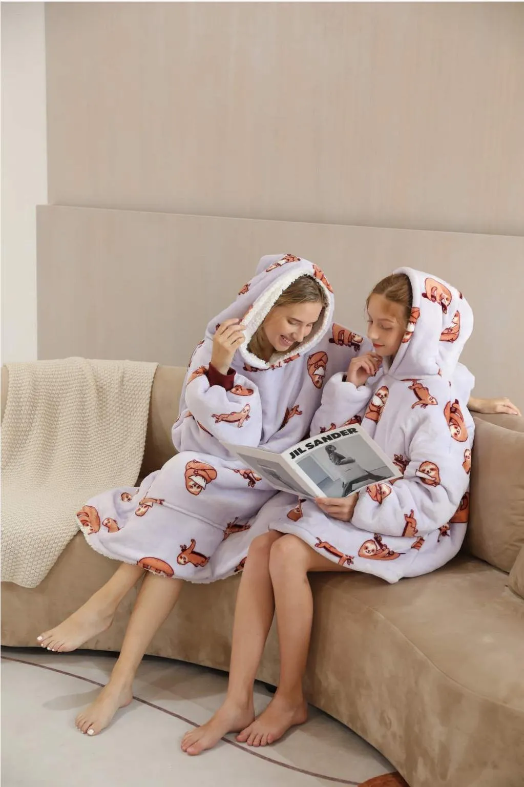 My Snuggy - Adult Sloth Hoodie Blanket