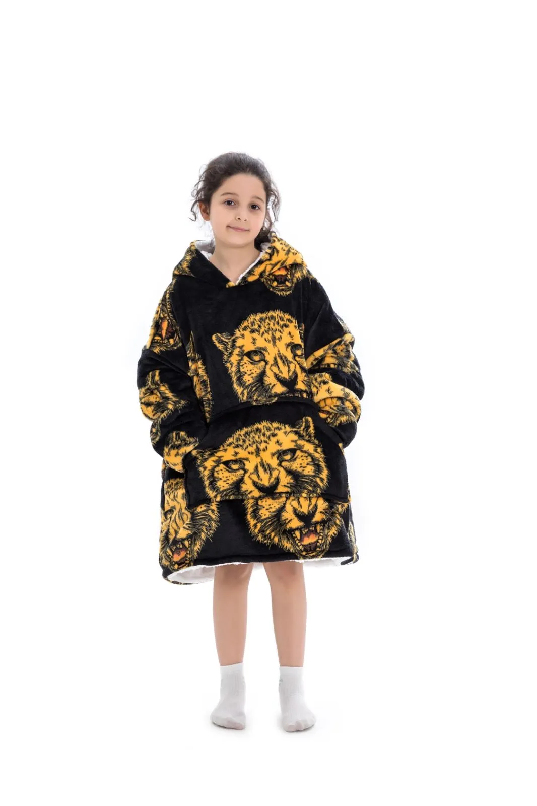 My Snuggy - Baby Leopard Oversized Blanket Hoodie