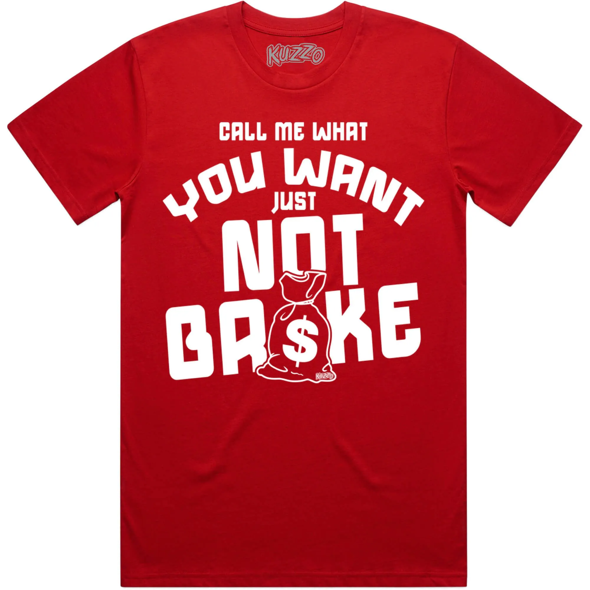 NOT BROKE : Red Sneaker Shirt to Match : Sneaker Tees