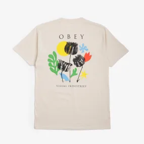 OBEY Flowers Papers Scissors T-Shirt