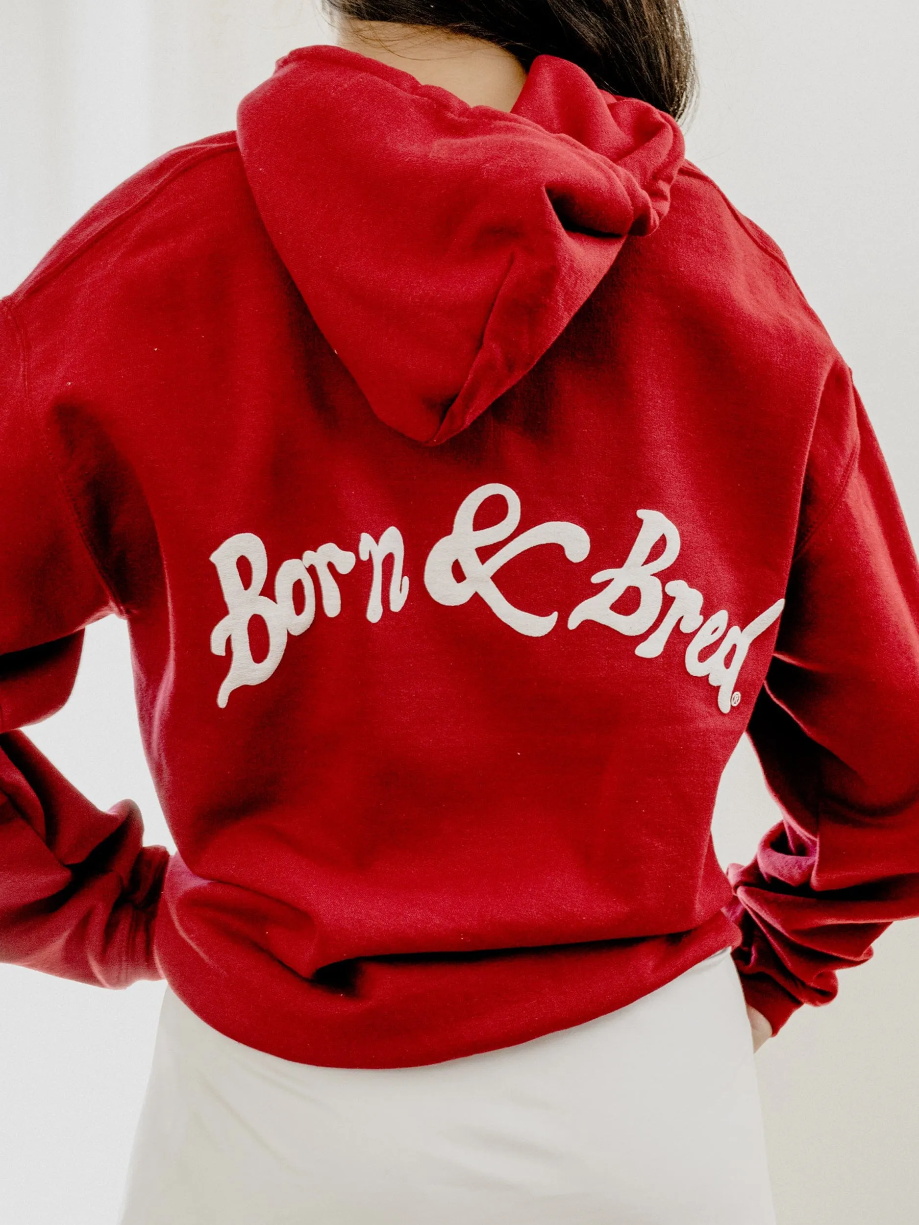 OU Sooners Lyric Puff Ink Crimson Hoodie