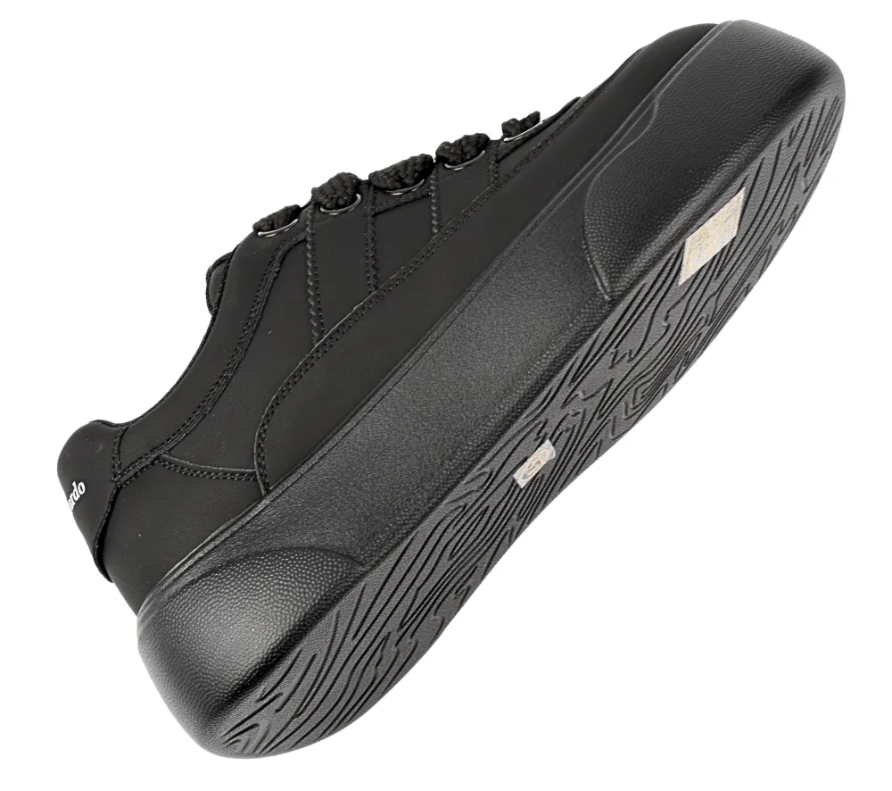 Pantofi sport, dama, FORMAZIONE, 3A992 negru, piele naturala