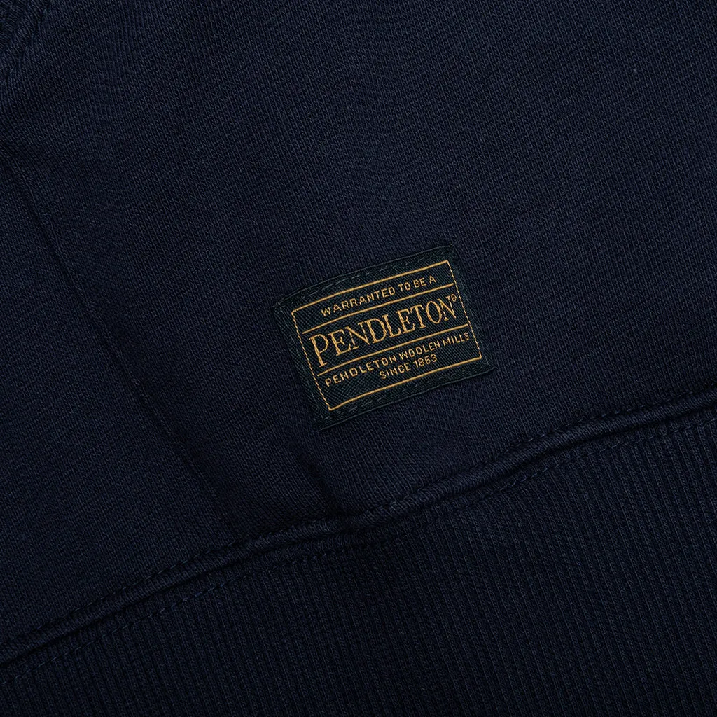 Pendleton .CO L/S Hooded Sweatshirt - Navy