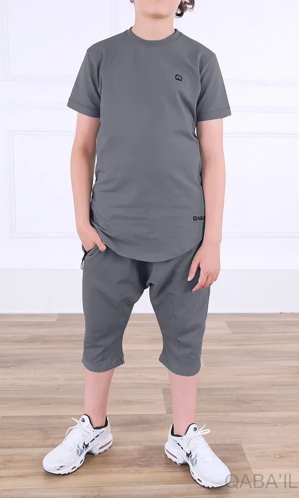 QL Nautik Set Kids in Dark Grey