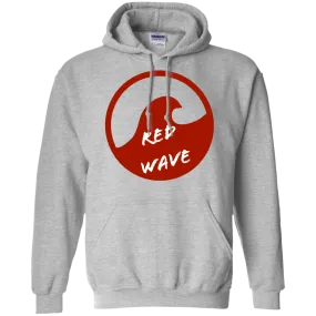 Red Wave Trump Pullover Hoodie