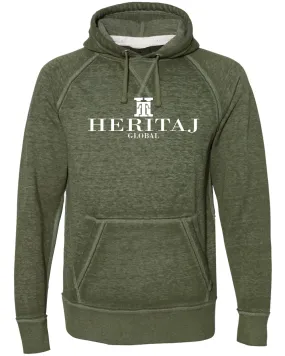 SIGNATURE HERITAJ BRAND LOGO-VINTAGE HOODIE