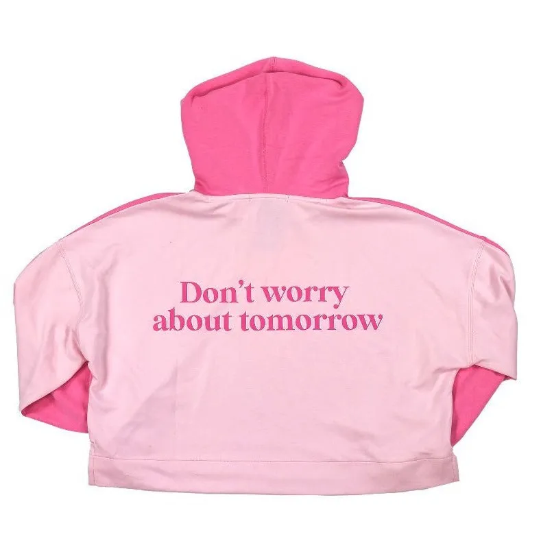 Simply Southern 'Don't Worry About Tomorrow' Color Block Hoodie: Embrace the Moment in Style